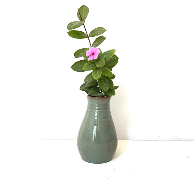 Rustic Vase - Aqua