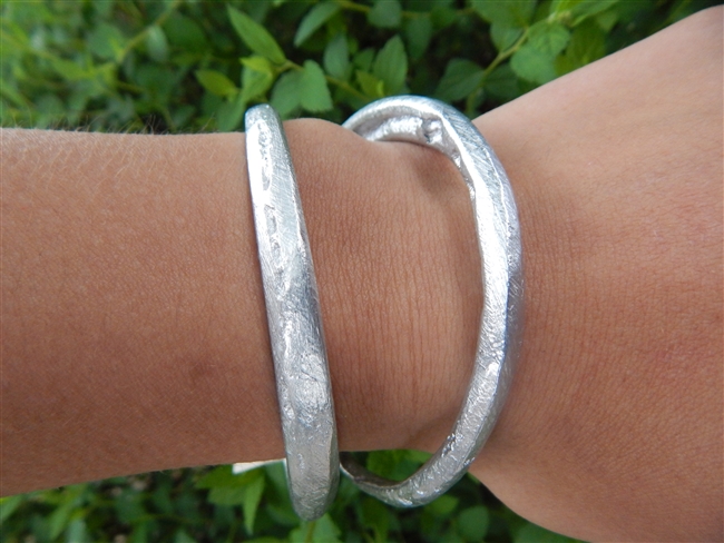 Recycled Aluminum Bangles