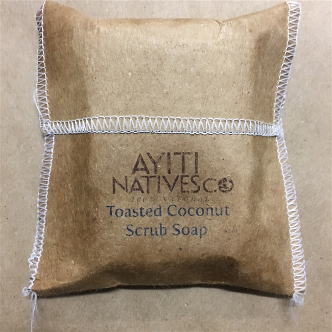 Ayiti Natives Toasted Coconut Scrub Soap