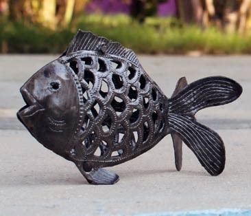 Baby Fish Sculpture