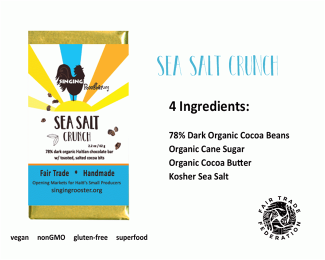 Sea Salt & Nib Chocolate Bars