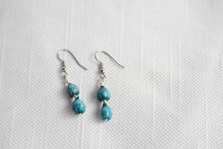 Turquoise Doublet Earring
