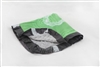 Batik Baby Blanket w/Ruffles - Green