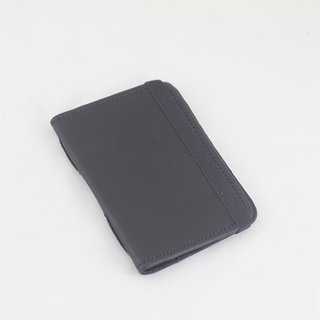 Passport Cover - Sheepskin, Black