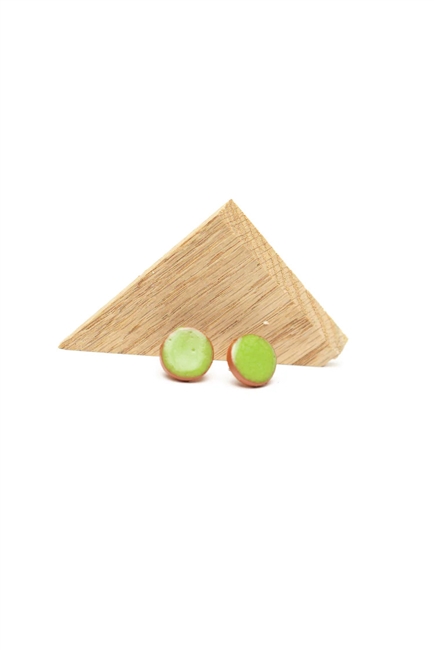 Mapou Post Earring - Green