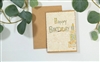 Banana Paper Birthday Card - Stacked Gifts