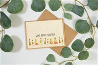 Banana Paper Thinking of you Cards - We're Better Together