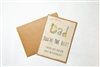 Banana Paper Father's Day Card - Thank you for Leading