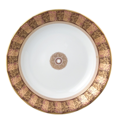 Bernardaud Incrustation Privilege Rim Soup Plate