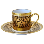 Bernardaud Incrustation Privilege After Dinner Saucer Only