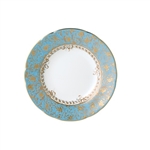 Bernardaud Eden Turquoise Rim Soup Plate