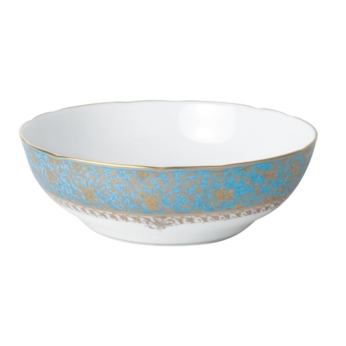 Bernardaud Eden Turquoise Open Vegetable Bowl