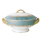 Bernardaud Eden Turquoise Soup Tureen