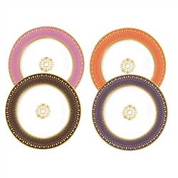 Bernardaud Soleil Levant Salad Plates Set Of 4