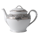 Bernardaud Eden Platinum Teapot
