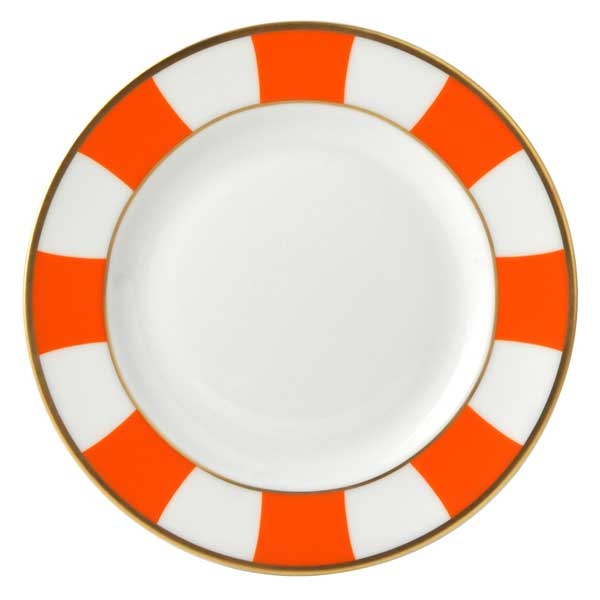 Bernardaud Galerie Royale Orange Bread & Butter Plate - 6.3"