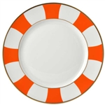Bernardaud Galerie Royale Orange Dinner Plate