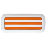 Bernardaud Galerie Royale Orange Cake Platter Rectangular