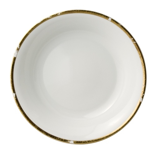 Bernardaud Gold Leaf Open Vegetable Bowl 9.5"