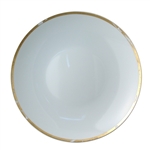 Bernardaud Gold Leaf Deep Round Dish 11.5"