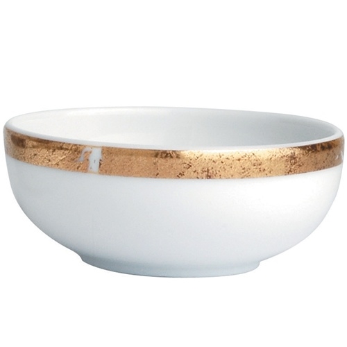 Bernardaud Gold Leaf Condiment Dish