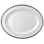 Bernardaud Athena Platinum Oval Platter 15"