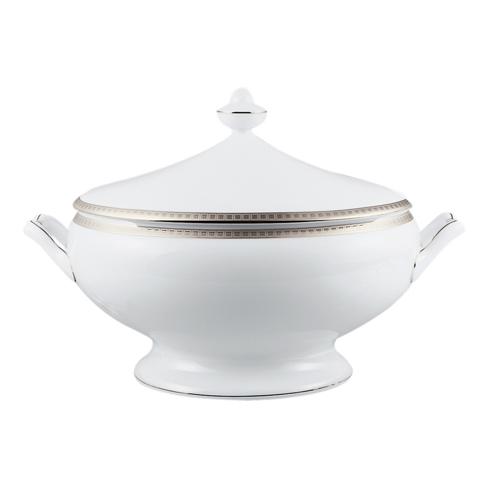 Bernardaud Athena Platinum Soup Tureen