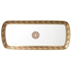 Bernardaud Eventail Cake Platter Rectangular