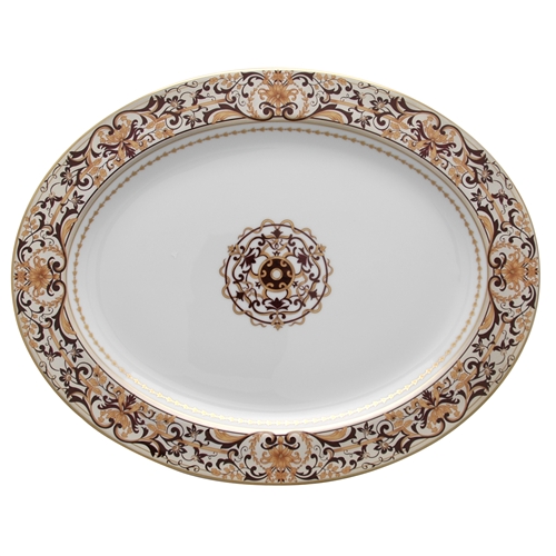 Bernardaud Boulle Oval Platter