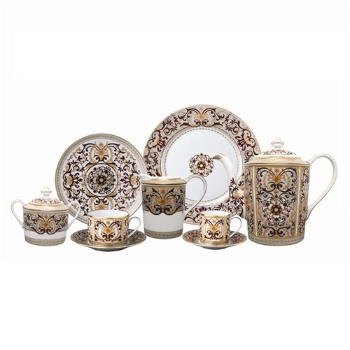 Bernardaud Boulle 5 Piece Place Setting