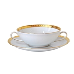 Bernardaud Athena Gold Cream Soup Cup Only