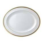Bernardaud Athena Gold Oval Platter Medium