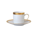 Bernardaud Athena Gold After Dinner Saucer Only