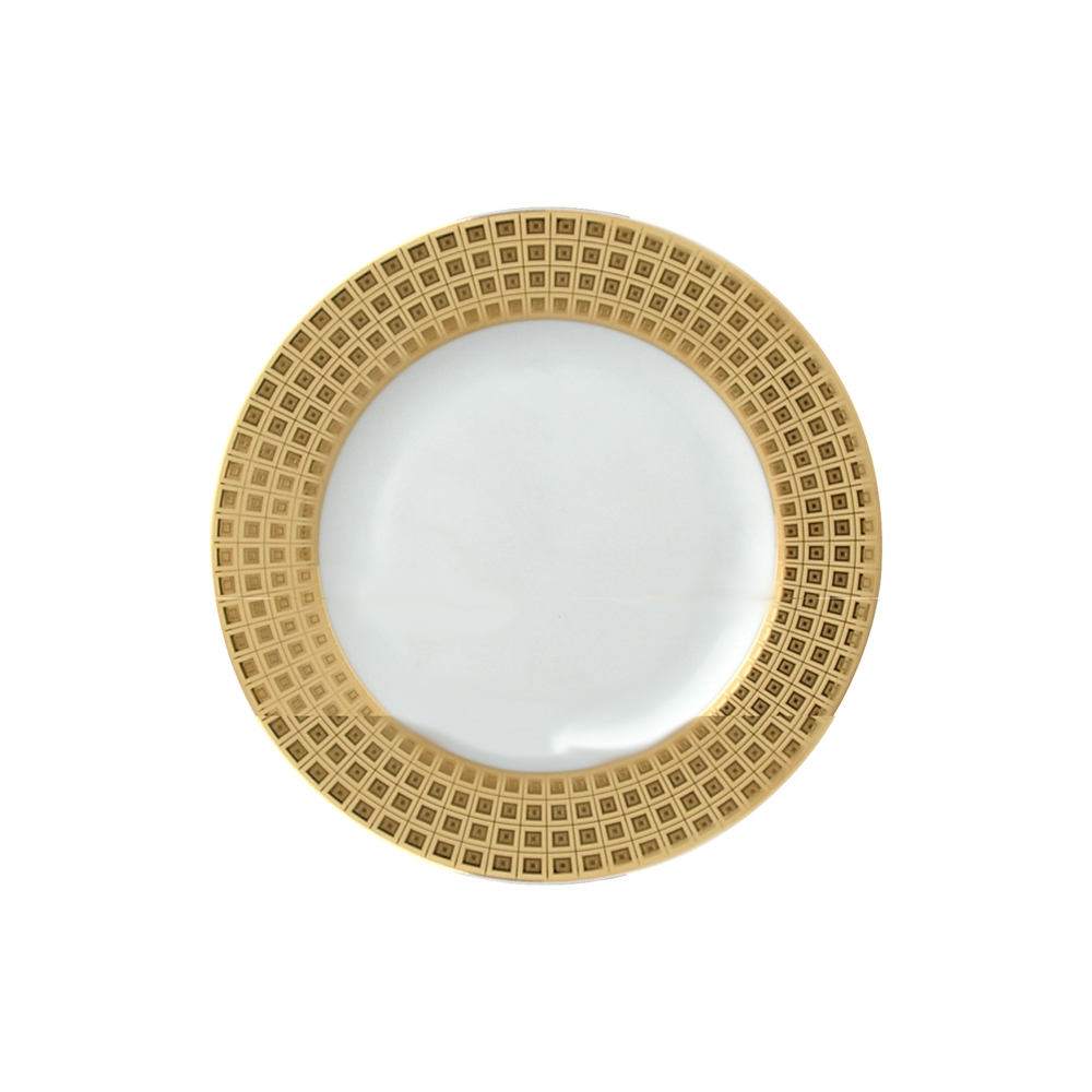 Bernardaud Athena Gold Accent Bread & Butter Plate