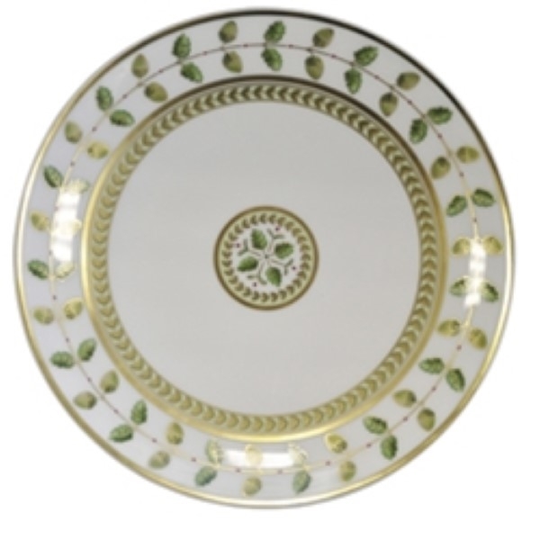 Bernardaud Constance Green Coupe Bread & Butter Plate