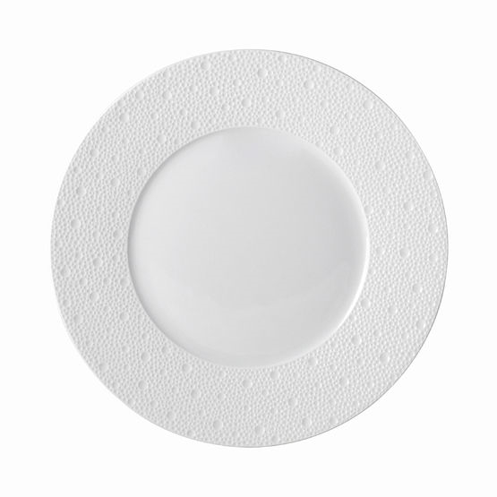 Bernardaud Ecume White Service Plate