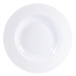 Bernardaud Ecume White Service Plate 11.4 "