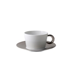 Bernardaud Ecume Platinum Breakfast Saucer Only