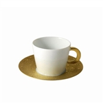 Bernardaud Ecume Gold Tea Saucer Only