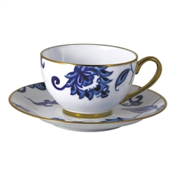 Bernardaud Prince Bleu Tea Cup Boule Shape