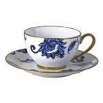 Bernardaud Prince Bleu Tea Saucer Boule Shape