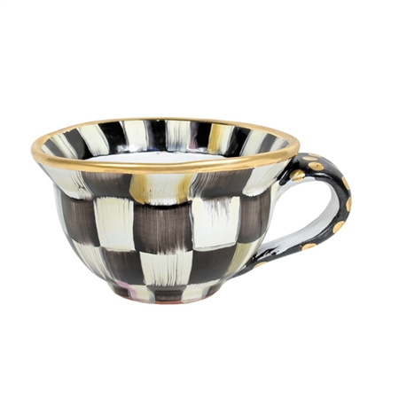 MacKenzie-Childs Courtly Check Tea Cup
