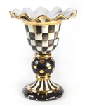 MacKenzie-Childs Courtly Check Stately Vase