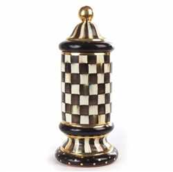 MacKenzie-Childs Courtly Check Column Canister