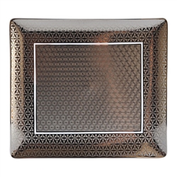 Bernardaud Limoges Divine Platinum Rectangular Tray