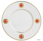 Bernardaud Ithaque Gold Orange Salad Plate