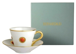 Bernardaud Ithaque Gold Orange Cup Only