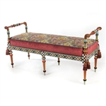 MacKenzie-Childs Musette Bench - 4 ft.