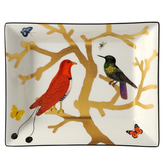 Bernardaud Aux Oiseaux Rectangular Ashtray