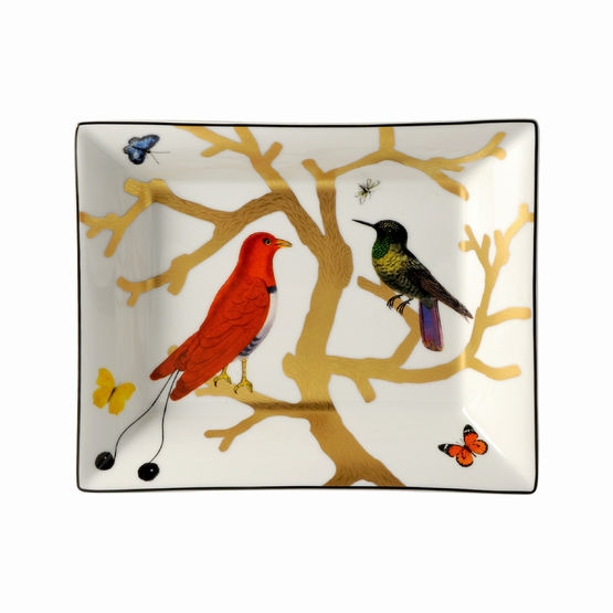 Bernardaud Aux Oiseaux Rectangular Tray